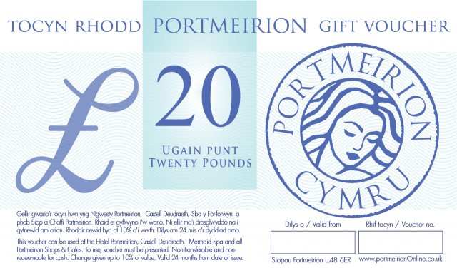 Portmeirion Shops £20 Portmeirion Gift Voucher