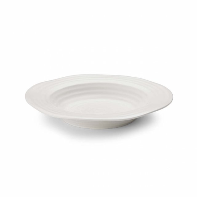 Sophie Conran White Rimmed Soup Plate