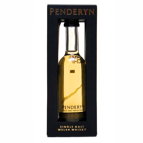 Penderyn Single Malt Welsh Whisky Miniature Boxed 5cl
