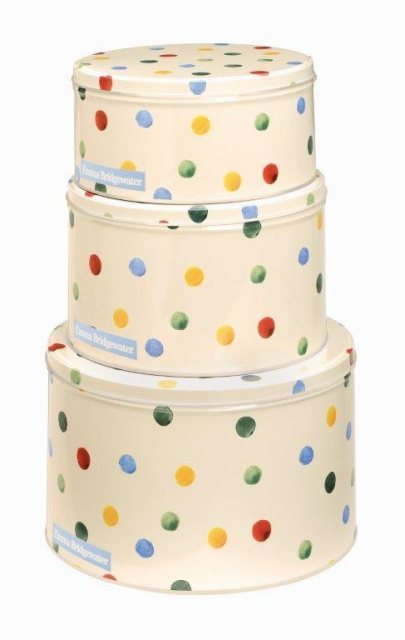 Emma Bridgewater Emma Bridgewater Polka Dot Cake Set Of 3