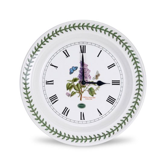 Botanic Garden Lilac Wall Clock