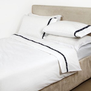 Lexington Lexington Star White with Blue Single Duvet Cover