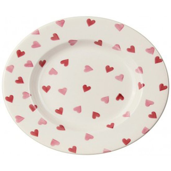 Emma Bridgewater Emma Bridgewater Pink Hearts Plate 10.5''