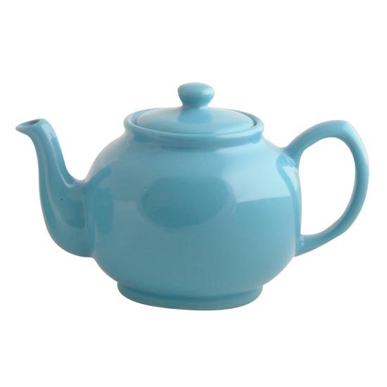 6cup Teapot Bright Blue