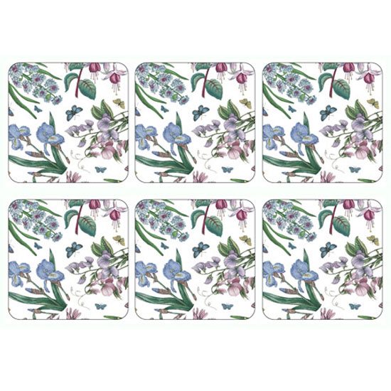 Portmeirion Botanic Garden Chintz Coasters Set 6