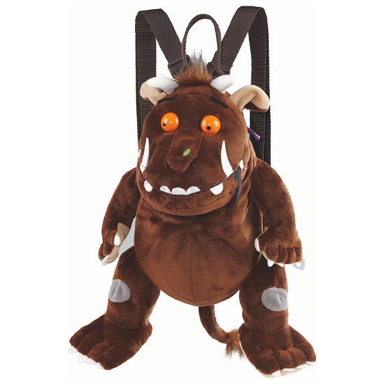 The Gruffalo Ashwood Leather Backpack Navy X-37