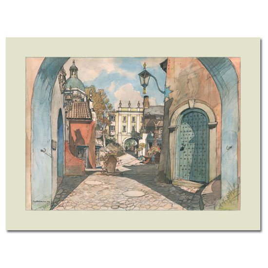 Portmeirion D/C   Baldwin Print Battery Square