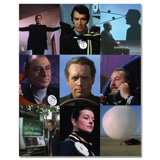 The Prisoner Portrait Prisoner Montage Canvas Art    (19)