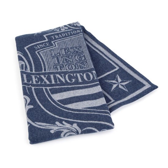 Lexington Lexington Authentic Shield Blanket Blue