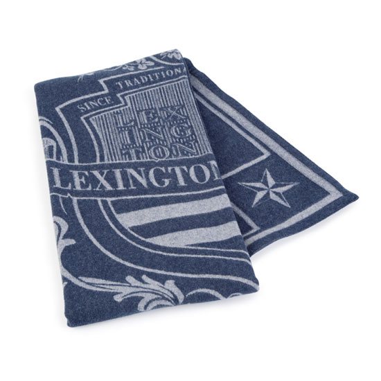 Lexington Lexington Authentic Sateen Frame Duvet Cover Blue/White