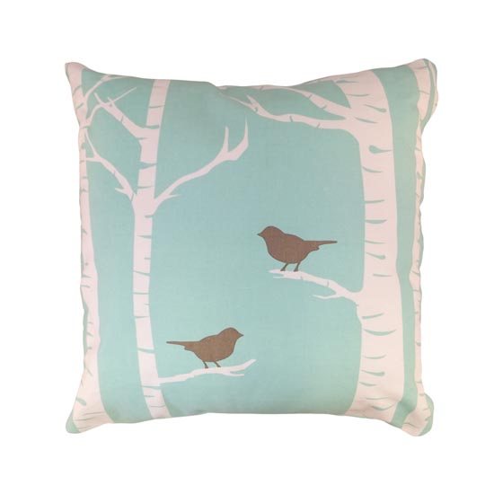 In The Woods Cushion Birds