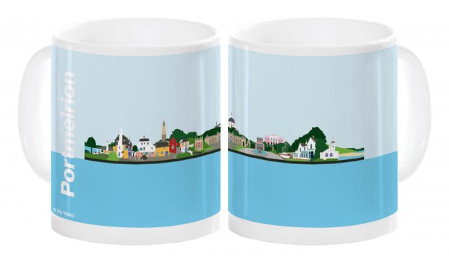 Portmeirion Village Skyline A6 Card