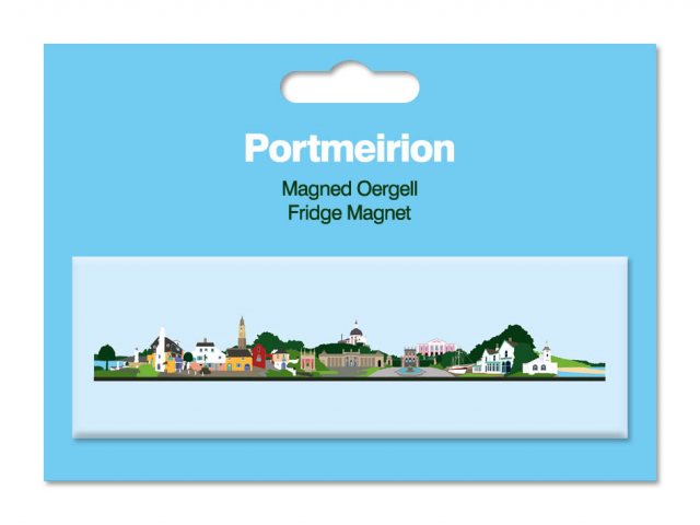 Portmeirion Cymru Magnet Portmeirion Skyline