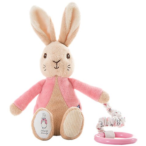 Peter Rabbit Flopsy Jiggle Attachable Toy