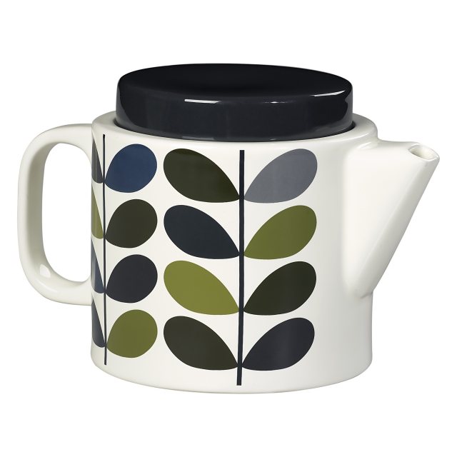 Orla Kiely Price & Kensington Matt Grey Teapot