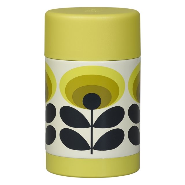 Orla Kiely Built Perfect Seal Midnight Blue Hydration Bottle 540ml