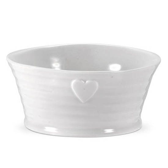 Sophie Conran for Portmeirion D/C   Sophie Conran Embossed Heart Bowl 4.5