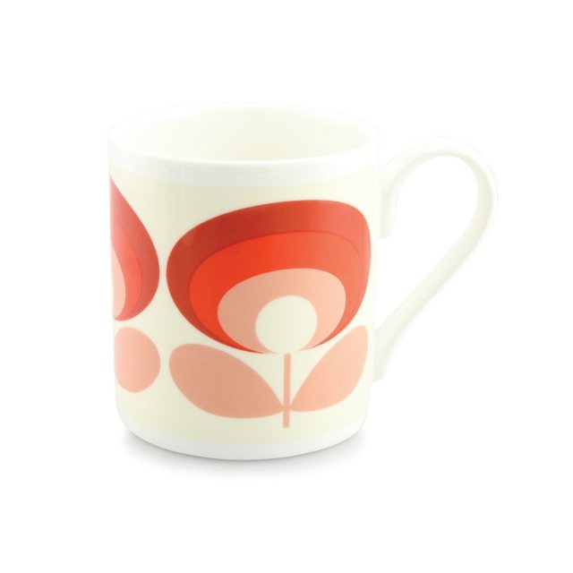 Orla Kiely Floral Collection Flower In The Rain Blue Flower