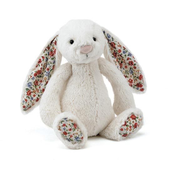 Jellycat Bashful Blossom Bunny Cream Medium