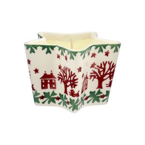 Emma Bridgewater Artistry Xmas Candle Frosted Snow 200g