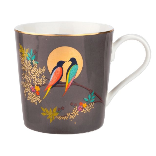 Sara Miller London Sara Miller Chelsea Collection Mug Dark Grey