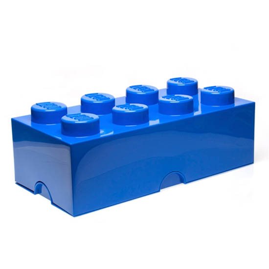 LEGO Lego Storage Block 2 Yellow