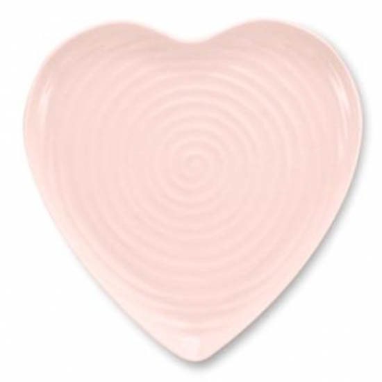 Portmeirion D/C    CPP Large Heart Plate Pink