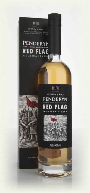 D/C   Penderyn Red Flag Malt Whisky