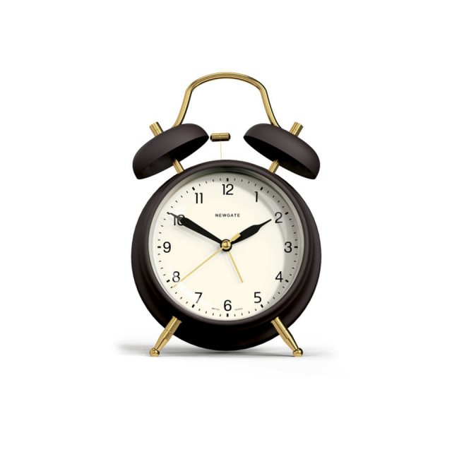 The Brass Knocker Alarm Clock - Matte Black