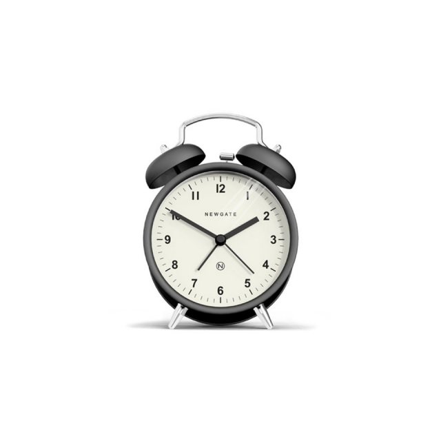 The Charlie Bell Alarm Clock - Matte Black