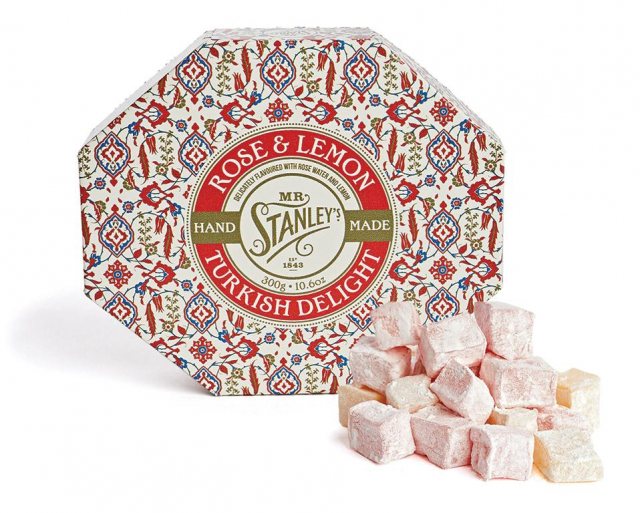 Rose & Lemon Turkish Delight 300g