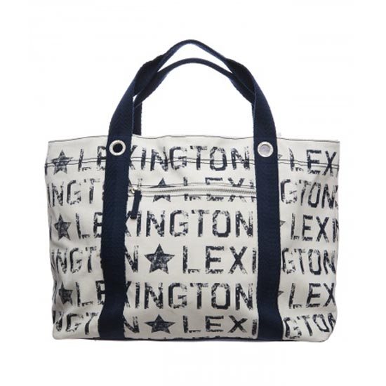 Lexington Lexington Hampton Bag White/Ribbon Red