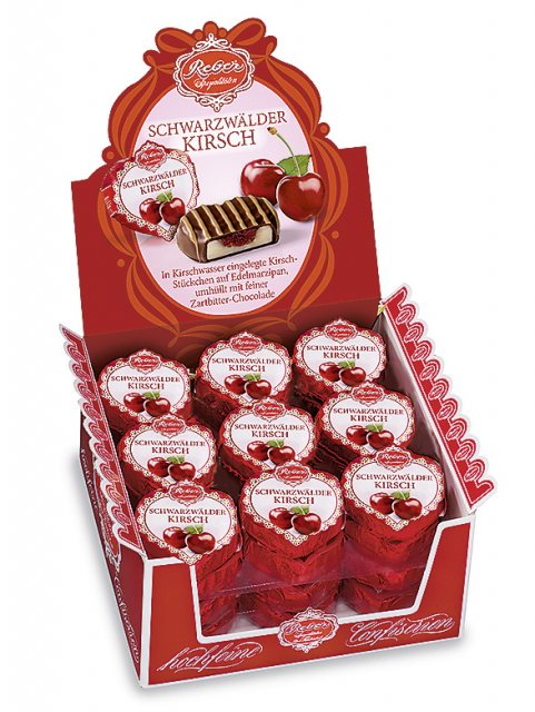 Reber Black Forest Cherry Heart 31g