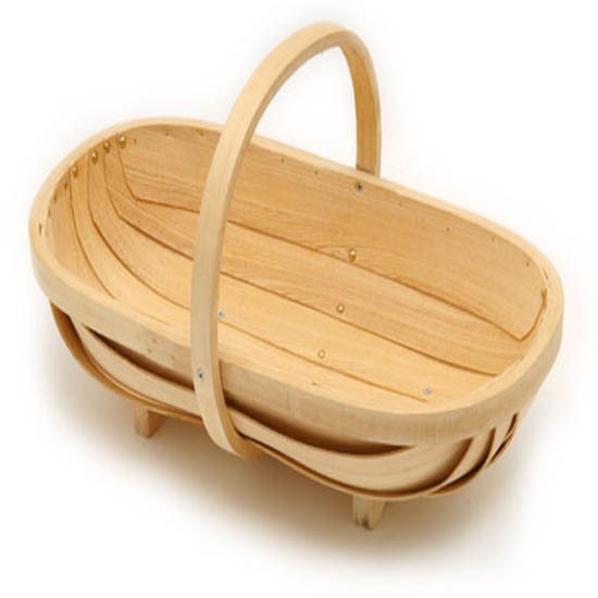 Burgon & Ball Burgon & Ball Natural Wooden Trug Medium