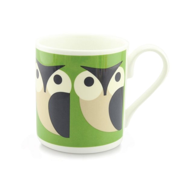 Orla Kiely Orla Kiely Luna Purple Olive Mug