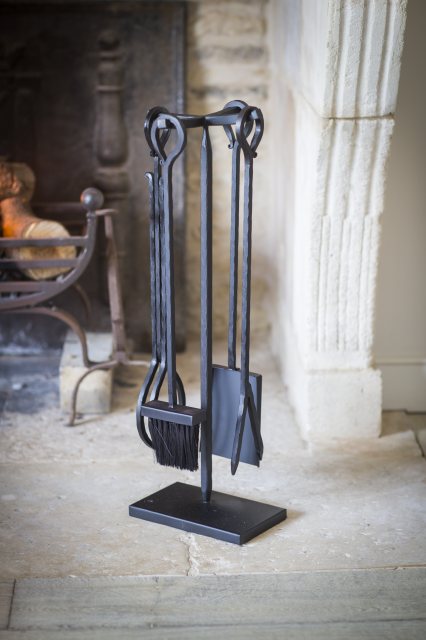 Garden Trading Wrought Iron Fireside Tools Set Of 4