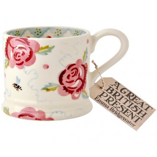Emma Bridgewater Rose & Bee 0.5pt Mug