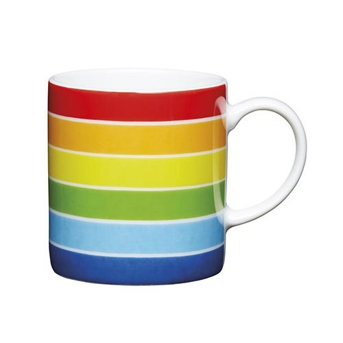 Espresso Cup Rainbow Design