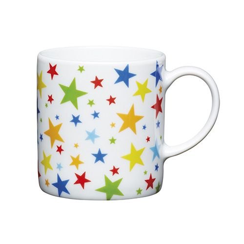 KitchenCraft Espresso Cup  Multi Stars