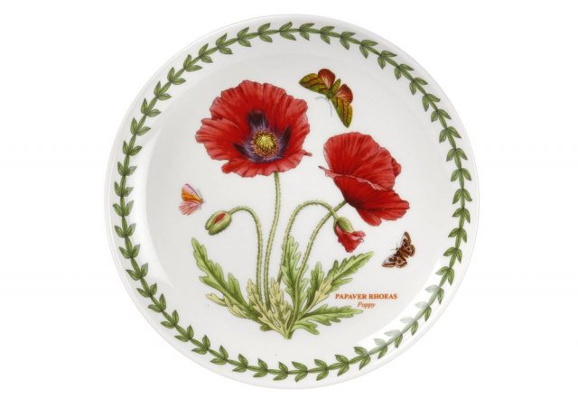 Portmeirion Botanic Garden Plate Poppy 10inch