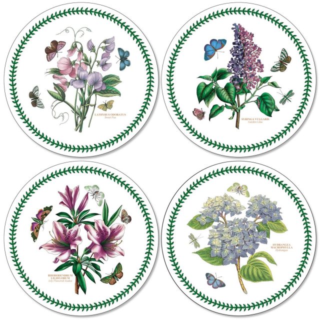 Portmeirion Botanic Garden Round Placemats Set Of 4