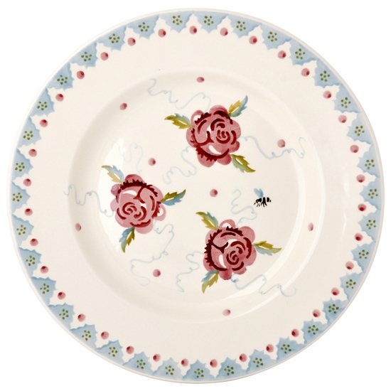 Emma Bridgewater Rose & Bee 10.5' Plate