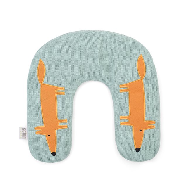 Scion Living Scion Mr Fox Wipe Clean Peg Bag - Yellow / Blue / Stone