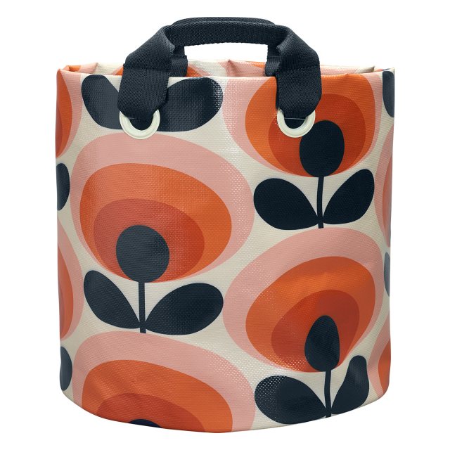 Orla Kiely Que Rico Plant Pot Enrique Colourful Corals