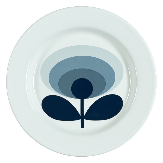 Orla Kiely Talking Tables Bon Appetit Enamel Plate Fish - 20cm