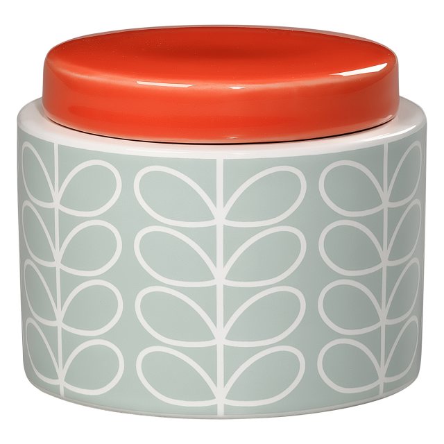 Orla Kiely Orla Kiely Busy Bee Orange Quite Big Mug 350ml