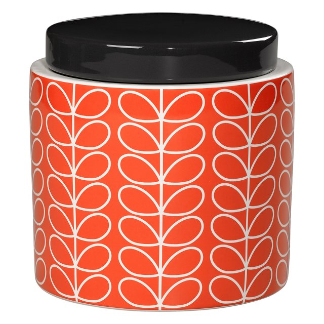 Orla Kiely Orla Kiely Busy Bee Orange Quite Big Mug 350ml