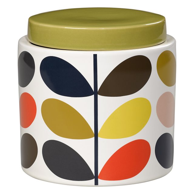 Orla Kiely Kilner Handled Clip Top Bottle 0.2L