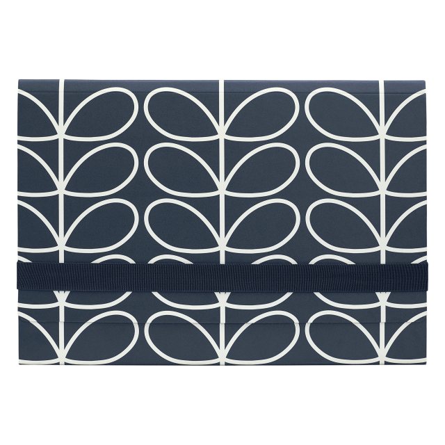 Orla Kiely Orla Kiely Early Bird Navy Quite Big Mug 350ml