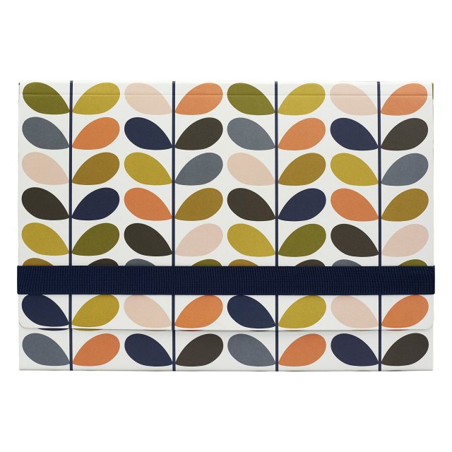 Orla Kiely Orla Kiely Buttercup Stem Olive & Yellow Mug